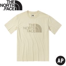 The North Face 男 LOGO短袖棉T恤AP《淺卡其》5JZS/短T/圓領上衣/排汗衣