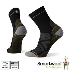 SmartWool 美國 機能戶外全輕量減震中筒襪《黑色》SW001613/運動襪/戶外襪/機能襪