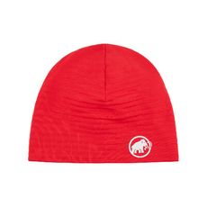 MAMMUT 長毛象 Taiss Light Beanie 保暖輕量機能毛帽《經典紅》1191-01