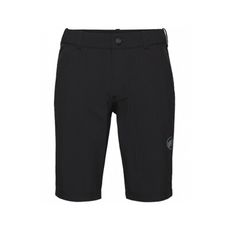 MAMMUT 長毛象 男 Hiking V Shorts 防曬彈性健行短褲《黑》1023-01150