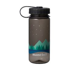 Mont-Bell 日本 PRINT CLEAR BOTTLE 0.5L #2印花透明水瓶《灰》11