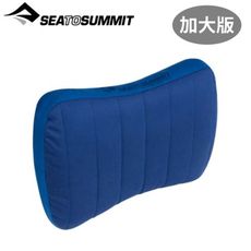 Sea To Summit澳洲 50D 充氣靠枕 加大版《海軍藍》STSAPILPREMLMB/露營