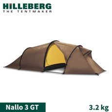 HILLEBERG 瑞典 紅標 Nallo 3 GT 納洛 輕量三人帳篷《沙棕 3.2 kg》013