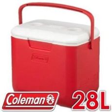 Coleman 美國 28L EXCURSION 美利紅冰箱行動冰箱/冰桶/露營冰箱/保冷箱/CM-