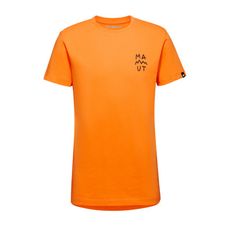 MAMMUT 長毛象 男 Massone T-Shirt 有 機棉短袖T恤《深柑桔橘》1017-05