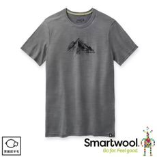 SmartWool 美國 男 Merino Sport 150 野性山脈T恤《淺灰色》SW00079