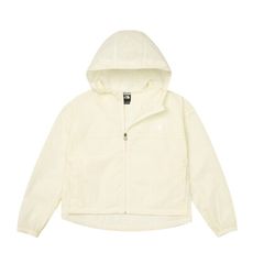 The North Face 女 防曬防風外套 AP《米白》8C12/登山/防曬/防風/防潑水/連帽