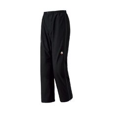 Mont-Bell 日本 女 THUNDER PASS F-ZIP PT 雨褲《黑》1128653/