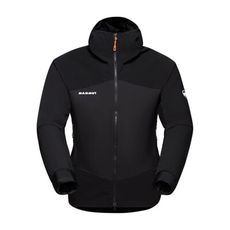 MAMMUT 長毛象 男 Taiss IN Hybrid Hooded 軟殼連帽外套《黑》1013-