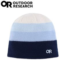 Outdoor Research 美國 Gradient Beanie 羊毛透氣保暖帽《深藍/淺藍》