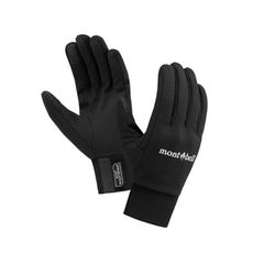 Mont-Bell 日本 WS TREKKING GLOVES 女款保暖手套《黑》1118475/登