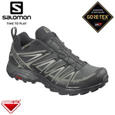 SALOMON 索羅門 男 X ULTRA 3 GTX低筒登山鞋《都會灰/影黑/月球岩灰》41168