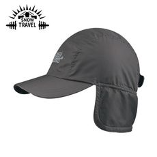 SNOW TRAVEL 雙層防風棒球遮耳帽《灰色》AR-50/保暖帽/棒球帽/鴨舌帽/護耳帽