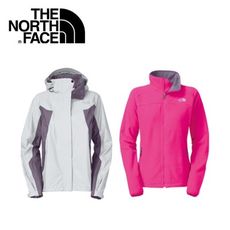 The North Face 女 GT WIND PRO兩件式外套《灰白桃紅》F13P-WHT/兜帽