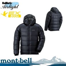 Mont-Bell 日本 男款 Alpine Down Parka 800FP 羽絨夾克《黑》110