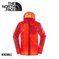 The North Face 男 WindWall防風防潑連帽外套《橘》3F67/機能外套/運動夾克