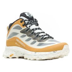 MERRELL 美國 女 MOAB SPEED MID GORE-TEX越野鞋《芥黃色》ML0676