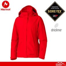 Marmot 美國 女 Ridgerock防水透氣外套《番茄紅》358506778/GORE-TEX