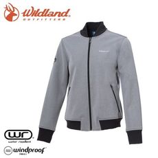 Wildland 荒野 女 防潑防風保暖飛行外套《灰》0A72915/夾克/棒球外套/運動外套