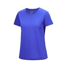 ARC'TERYX 始祖鳥 女 Taema 快乾短袖圓領衫《伊萊克雜藍》X000007309/運動衫