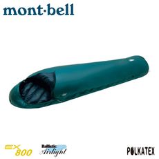 Mont-Bell 日本 Seamless Hugger 800 #3 無隔間羽絨睡袋《藍綠》112