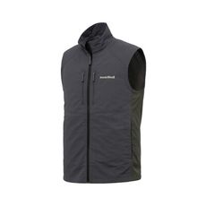 Mont-Bell 日本 男 TREKKING VEST 休閒款背心《深灰》1103332/登山/露