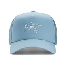 ARC'TERYX 始祖鳥 LOGO 棒球網帽《快樂藍》X000006120/棒球帽/休閒帽/遮陽帽