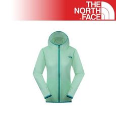 The North Face 女 排汗外套《芽綠》2VEN/防潑水/休閒外套/戶外/兜帽外套