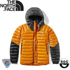 The North Face 女 Summit Perex 連帽羽絨外套《黃/黑》3SPS/羽絨衣/