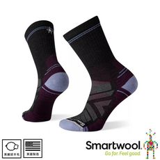 SmartWool 美國 女 機能戶外全輕量減震中長襪《炭黑色》SW001573/運動襪/戶外襪/機