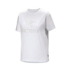 ARC'TERYX 始祖鳥 女 LOGO短袖休閒Tee《白》X000008039/T恤/運動衫/排汗