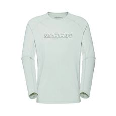 MAMMUT 長毛象 男 Selun FL LS 機能LOGO長袖T恤《鼠尾草銀綠》1016-014