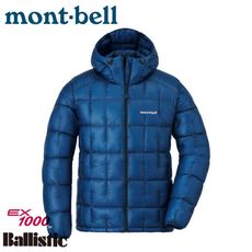Mont-Bell 日本 男  PLASMA羽絨連帽外套《純靛藍》1101528/羽絨衣/保暖外套