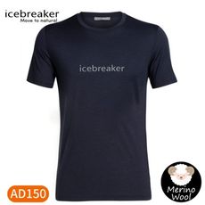 Icebreaker 男 Tech Lite圓領短袖上衣AD150《深藍》IB105175/短T/T