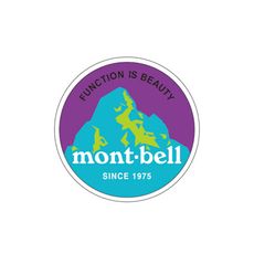 Mont-Bell 日本 MONT-BELL CIRCLE貼紙《紫》1124854/登山/LOGO/