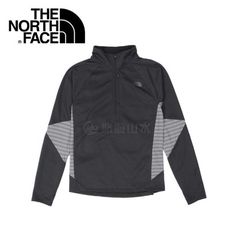 The North Face 男款  半襟針織上衣《黑》長袖T恤/保暖上衣/長袖/2V59J2G