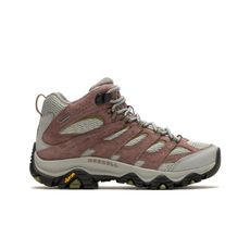 MERRELL 美國 女 MOAB 3 MID GORE-TEX中筒防水登山鞋《玫瑰》 ML0374