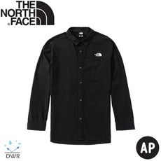 The North Face 男 排汗快乾抗UV長袖襯衫 AP《黑》4NCQ/休閒上衣/薄襯衫/防曬