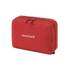 Mont-Bell 日本 TRAVEL KIT PACK L 盥洗包《紅》1123672/露營/打包