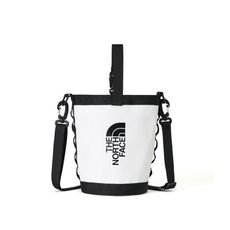 The North Face 休閒單肩包《黑/白》8DJP/登山/水桶包/側背包/男女/兩用包