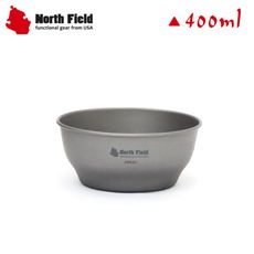 North Field 美國 400ml 純鈦鈦碗DNDTK0926/登山/露營