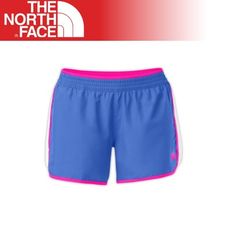 The North Face 女 快排短褲《海岸線藍/白/粉》A7H1/運動褲/休閒褲/戶外/路跑