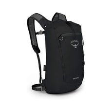 OSPREY 美國 Daylite Cinch 15L 輕量多功能背包《黑》隨身背包/攻頂包/自行車