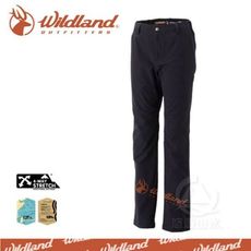 Wildland 荒野 女 彈性保暖休閒長褲《黑》0A32303-54/吸濕排汗/透氣快乾/登山/旅