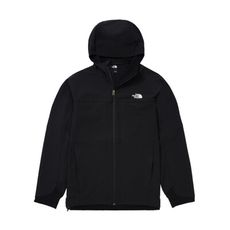 The North Face 男 防風防潑水連帽外套 AP《黑》89TK/防風外套/衝鋒衣/軟殼外套