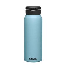 CamelBak 美國 Fit Cap完美不鏽鋼保溫瓶(保冰)《灰藍》 1000ml CB28984