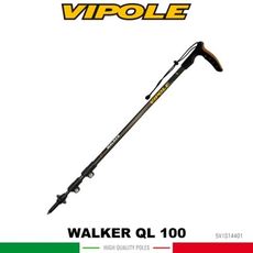 VIPOLE 義大利 WALKER QL 100 拐仗型雙快調登山杖《棕》S-14401/手杖/爬山