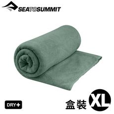 Sea To Summit 澳洲 舒適抗 菌快乾毛巾 XL《盒裝/鼠尾草綠》ACP072011/吸水