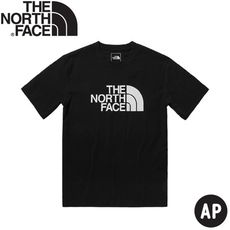 The North Face 男 LOGO短袖棉T恤 AP《黑》5JZS/短袖上衣/短T/圓領T/運