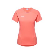 MAMMUT 長毛象 女 Aenergy FL T-Shirt AF 短袖T恤《櫻花鮭粉》1017-